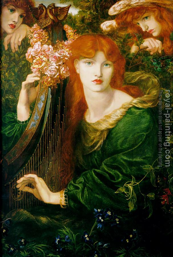 Dante Gabriel Rossetti : La Ghirlandata